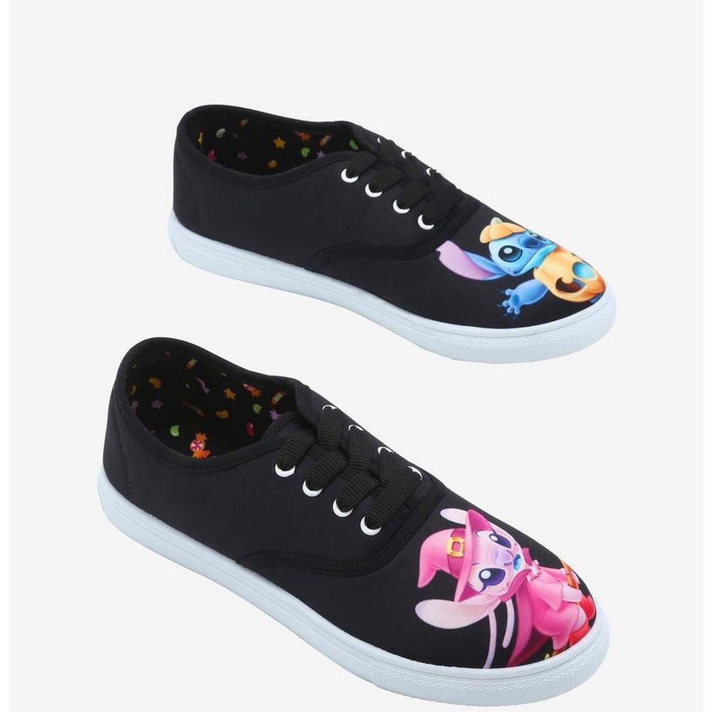 Disney Lilo and Stitch Halloween Sneakers | women’s 9 - Picture 2 of 4
